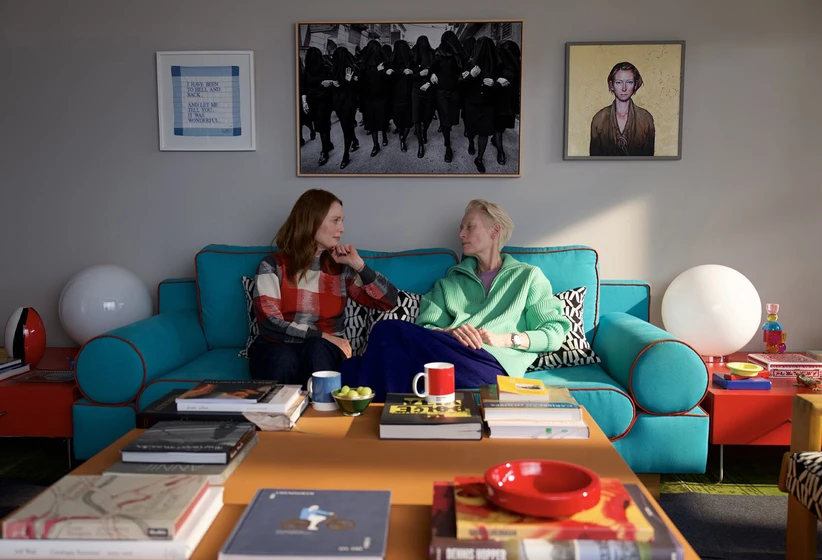 Julianne Moore y Tilda Swinton en La Habitación de al Lado