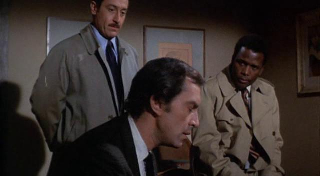 Martin Landau, Sidney Poitier y David Sheiner en Ahora Me Llaman Señor Tibbs