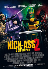poster of movie Kick-Ass 2, con un par