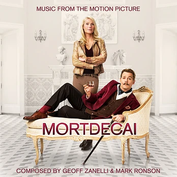 Carátula de la banda de sonido de Mortdecai