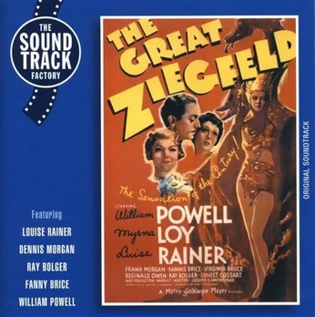 Carátula de la banda de sonido de El gran Ziegfeld