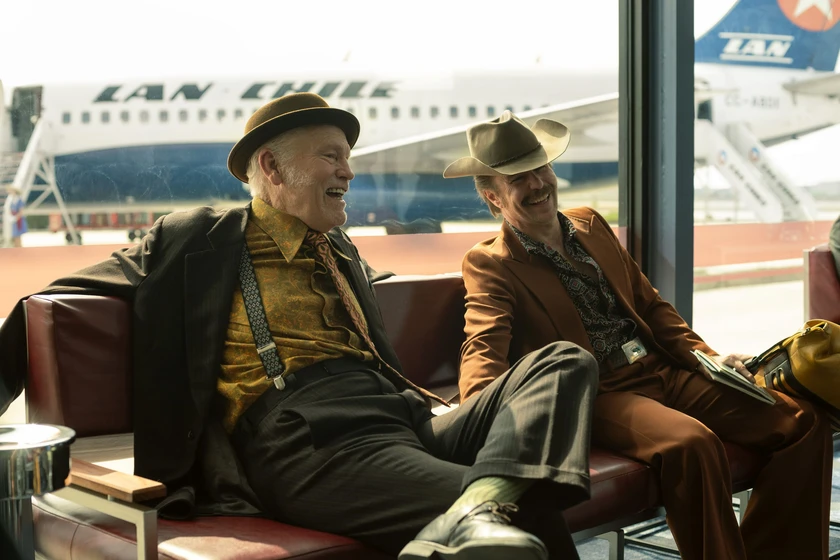 Sam Rockwell y John Malkovich en wild-horse-nine