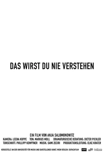 Poster de You Will Never Understand This