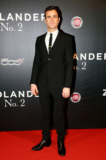 Justin Theroux en Zoolander 2 (Premiere en Roma. Enero 2016)