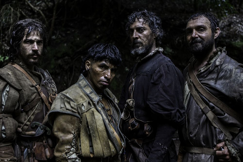 Juan José Ballesta, Luis Callejo, Diego París y Juan Carlos Aduviri en Oro