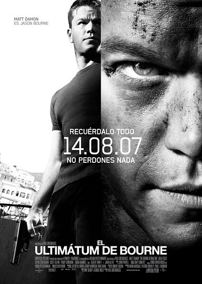 Imagen de El ultimátum de Bourne (Cartel)