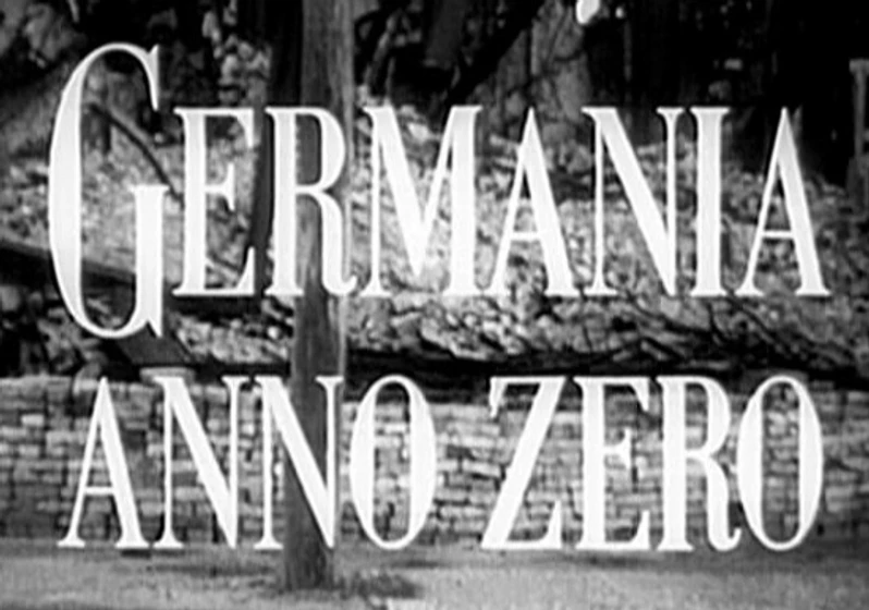 Imagen de Alemania, año cero (Títulos de crédito)