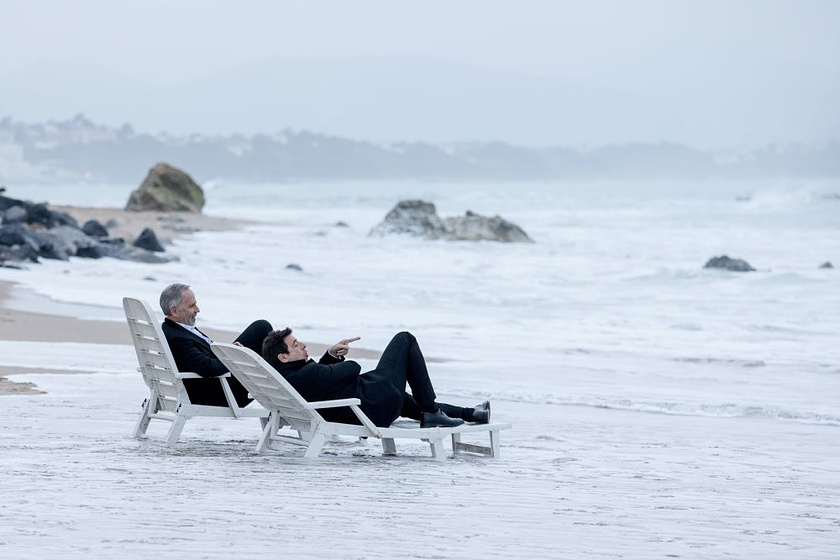 Fabrice Luchini y Patrick Bruel en Lo Mejor está por llegar