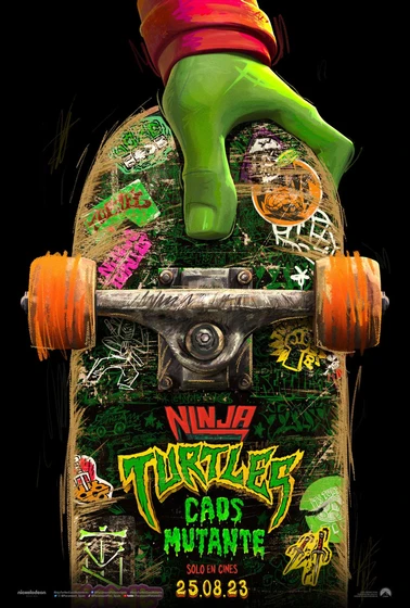 Imagen de ninja-turtles-caos-mutante (Cartel español)
