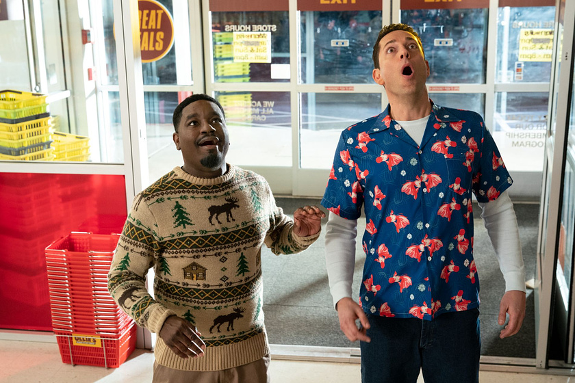 Zachary Levi y LilRel Howery en Harold y el Lápiz mágico