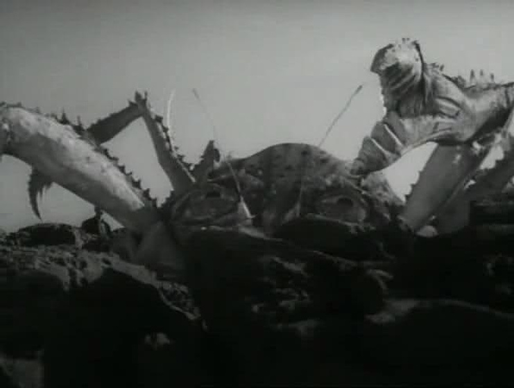still of movie El Ataque de los cangrejos gigantes