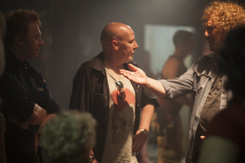 Alan Rickman y Rupert Grint en CBGB