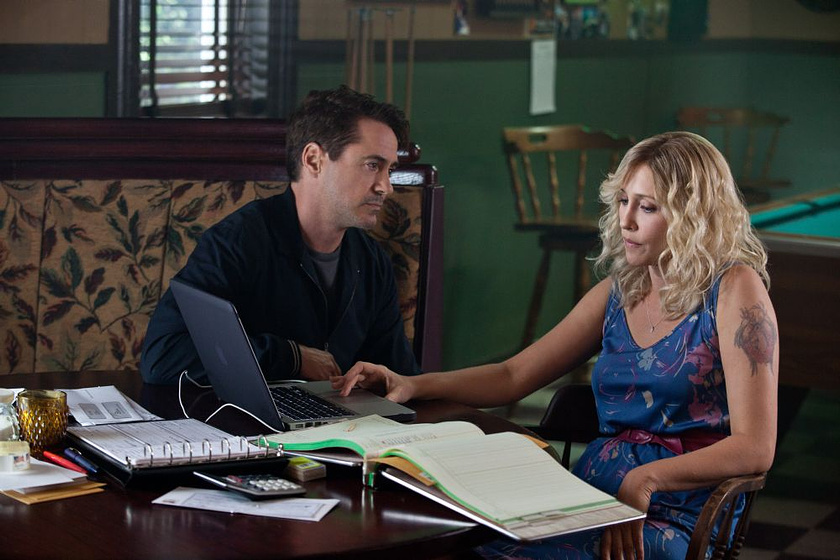 Robert Downey Jr. y Vera Farmiga en El Juez