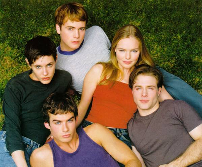 Ian Somerhalder, Kate Bosworth, Katherine Moennig, Rodney Scott y Mark Famiglietti en Jóvenes rebeldes
