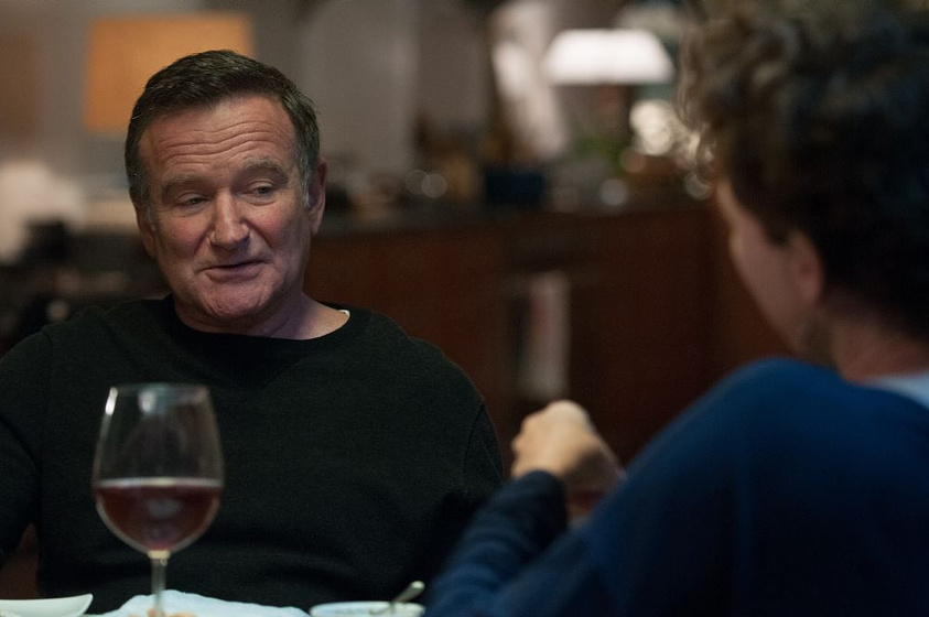 Robin Williams y Annette Bening en La Mirada del Amor