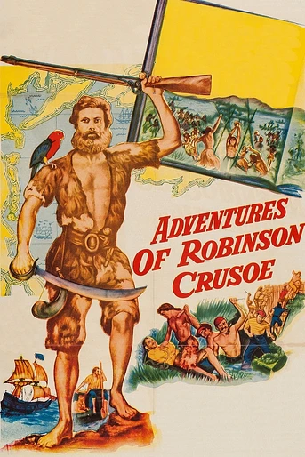 Poster de Las Aventuras de Robinson Crusoe