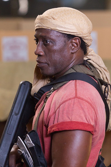 Wesley Snipes en Los Mercenarios 3