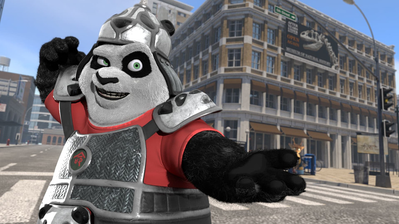Imagen de Panda vs. Aliens