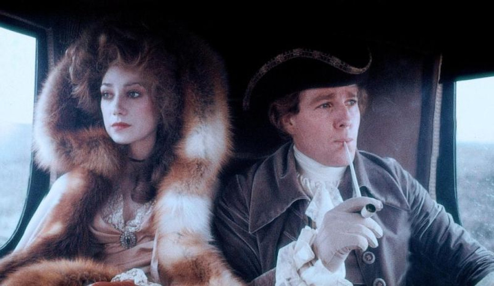 Ryan O'Neal y Marisa Berenson en Barry Lyndon