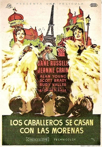 Poster de Los Caballeros se Casan con las Morenas