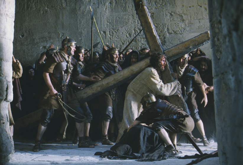 Jim Caviezel en La Pasión de Cristo