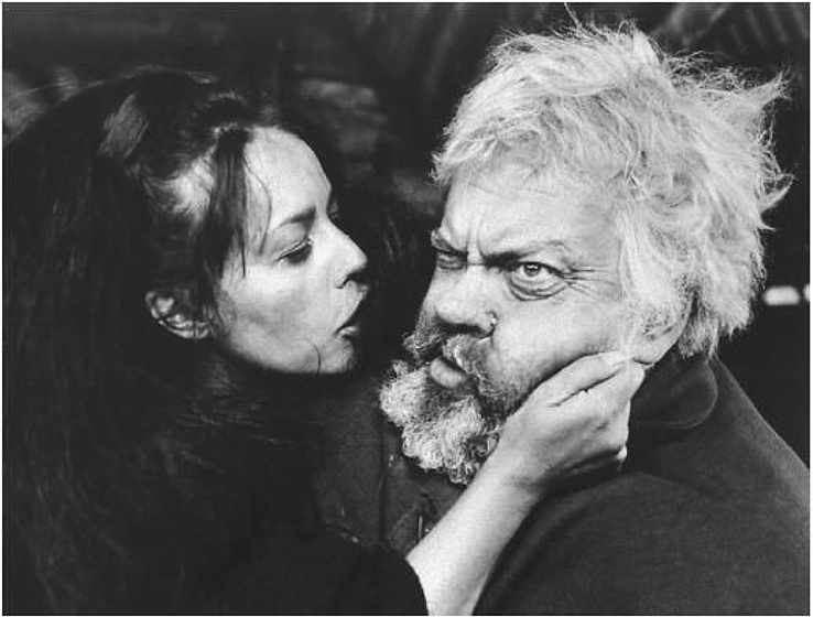 Orson Welles en Campanadas a Medianoche