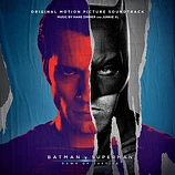 Carátula de la banda de sonido de Batman v. Superman. El Amanecer de la justicia