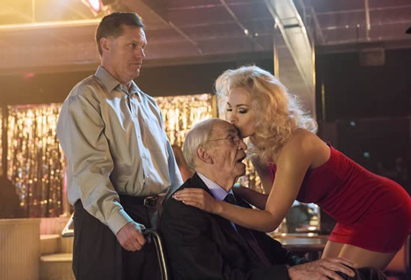 Martin Landau y Agnes Bruckner en Anna Nicole