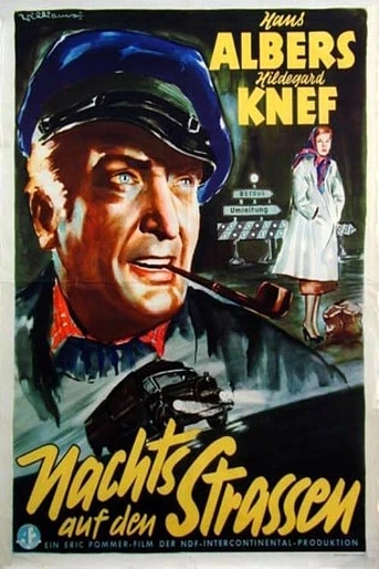 Poster de Nachts auf den Straßen
