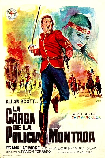 Poster de La Carga de la Policía Montada