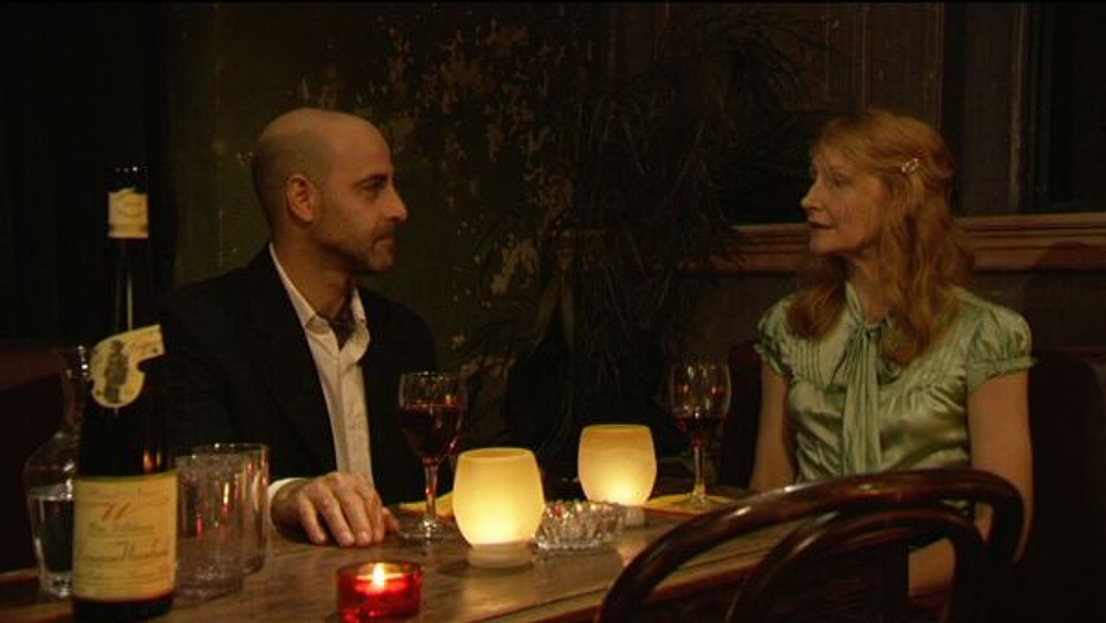 Stanley Tucci y Patricia Clarkson en Blind Date