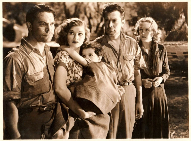Lucille Ball, Wendy Barrie y Chester Morris en volvieron-cinco