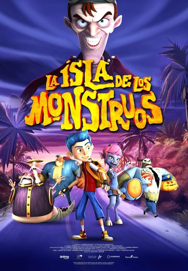 Imagen de la-isla-de-los-monstruos (Cartel español)