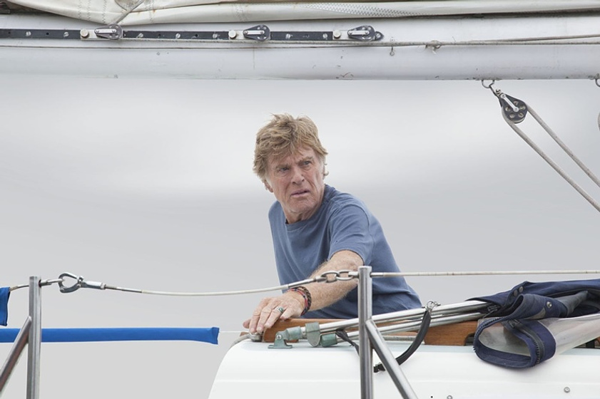 Robert Redford en Cuando todo está perdido