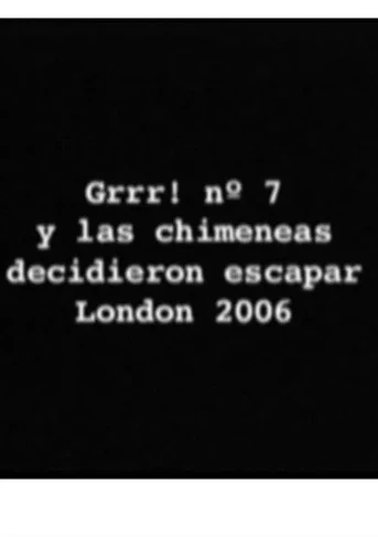 Poster de Y las chimeneas decidieron escapar