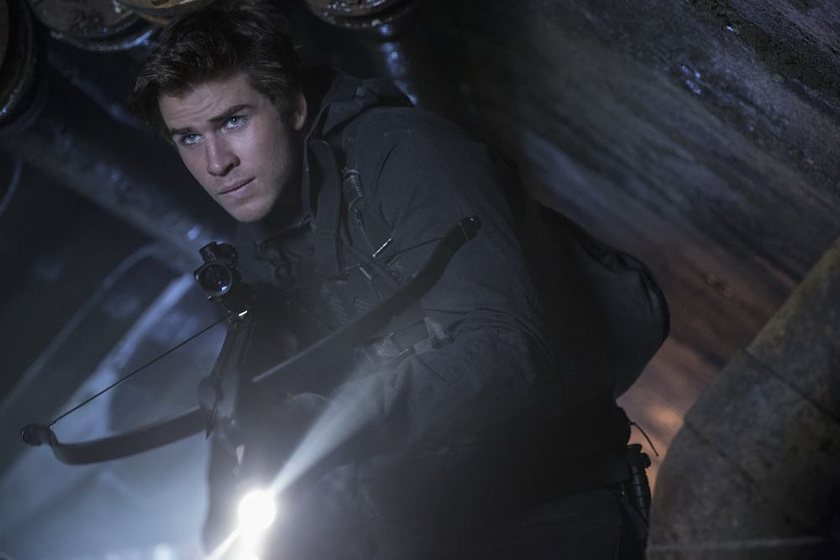 Liam Hemsworth en Los Juegos del Hambre: Sinsajo. Parte 2