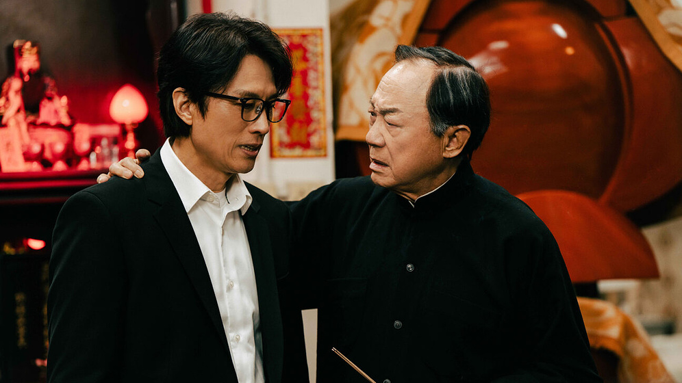 Michael Hui y Dayo Wong en The Last Dance