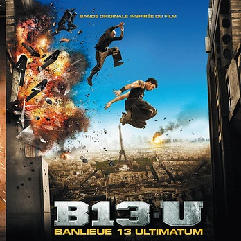Carátula de la banda de sonido de Distrito 13: Ultimatum