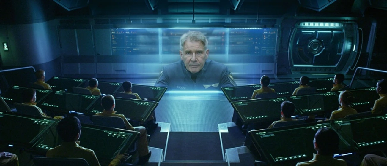 Harrison Ford en El Juego de Ender