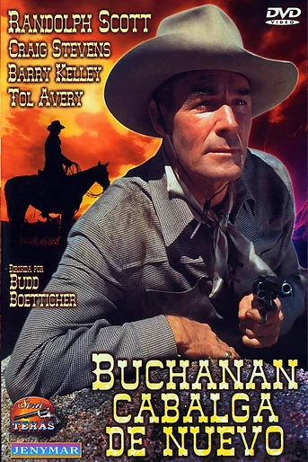 Poster de Buchanan cabalga de nuevo