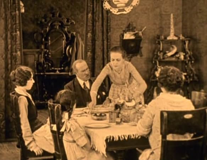 Theodore Roberts, Lois Wilson y Helen Ferguson en Miss Lulu Bett