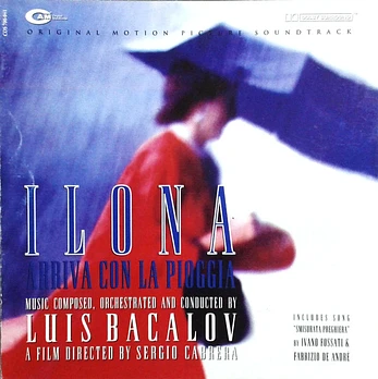 Carátula de la banda de sonido de Ilona llega con la lluvia