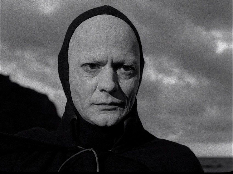 Bengt Ekerot en El Séptimo Sello