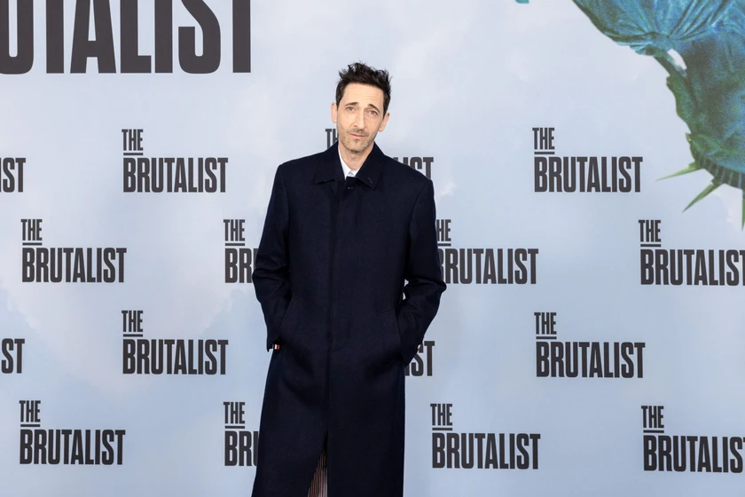 Adrien Brody en the-brutalist (Premiere en Madrid. Enero 2025)