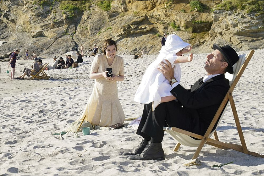Lambert Wilson, Isabelle Carré y Pierre Hancisse en De Gaulle