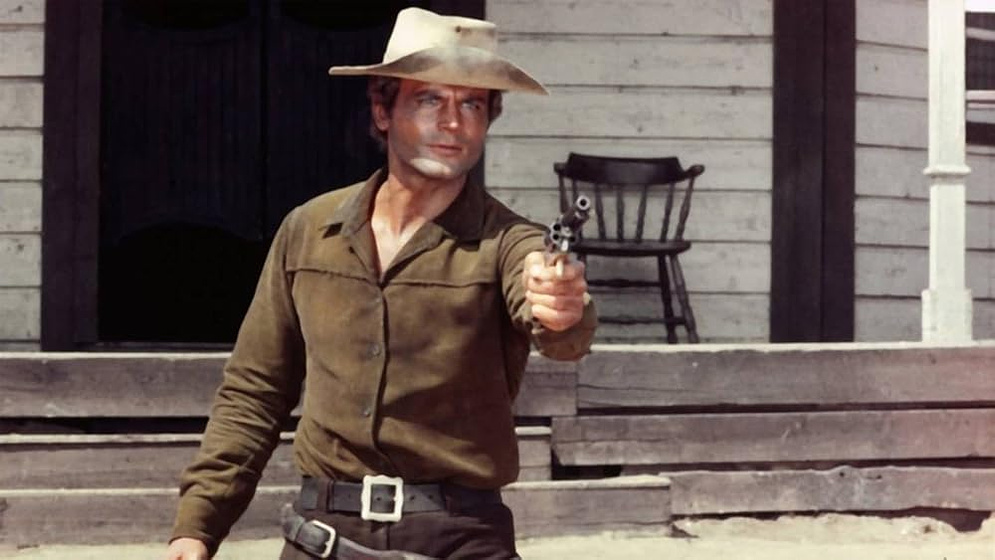 Terence Hill en Y Después le Llamaron el Magnífico