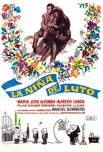 Poster de La niña de luto