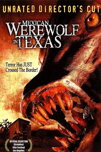 Poster de Un Hombre Lobo Mexicano en Texas