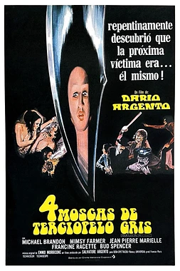 poster of movie Cuatro Moscas sobre Terciopelo Gris