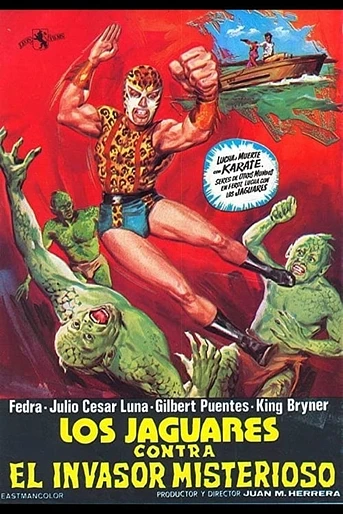 Poster de Los Jaguares Contra el Invasor Misterioso